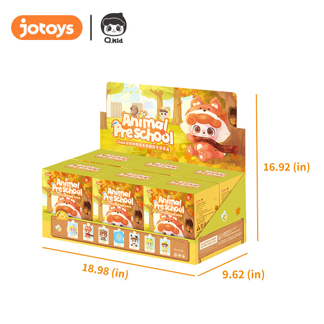 Q KID Animal Preschool Plush Series Blind Box